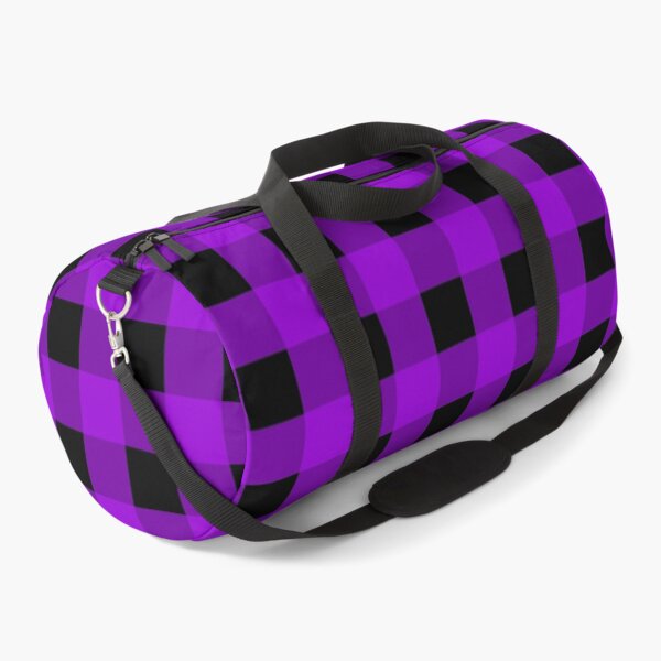 Item preview, Royal Purple and Black Buffalo Plaid designed and sold by Darcy777.
