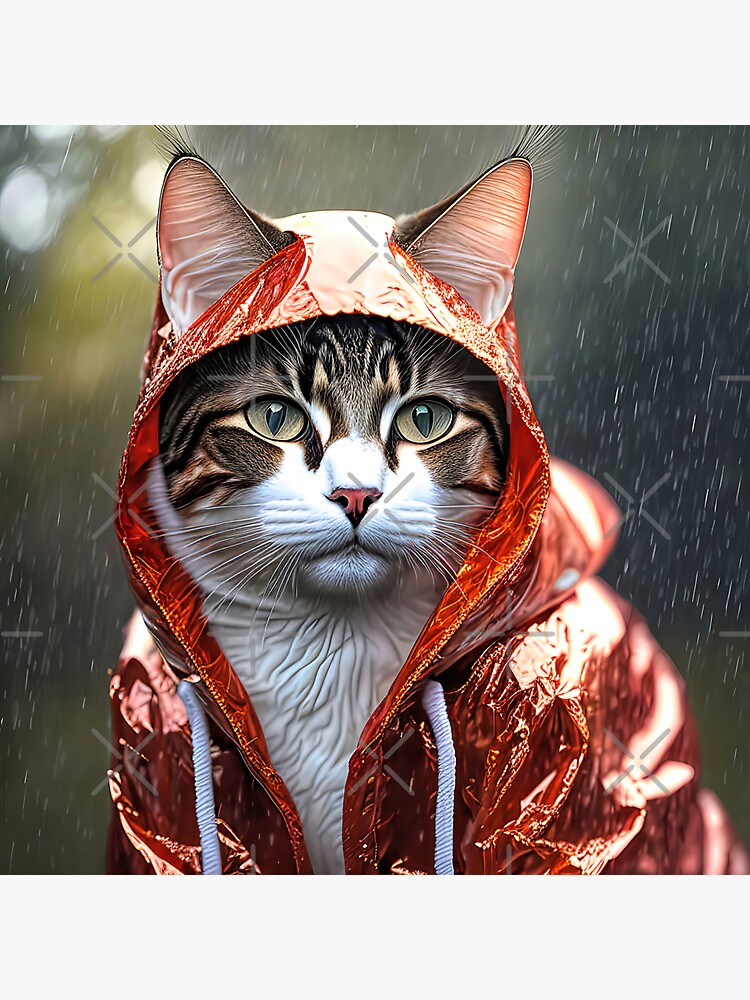 Cat raincoat hotsell