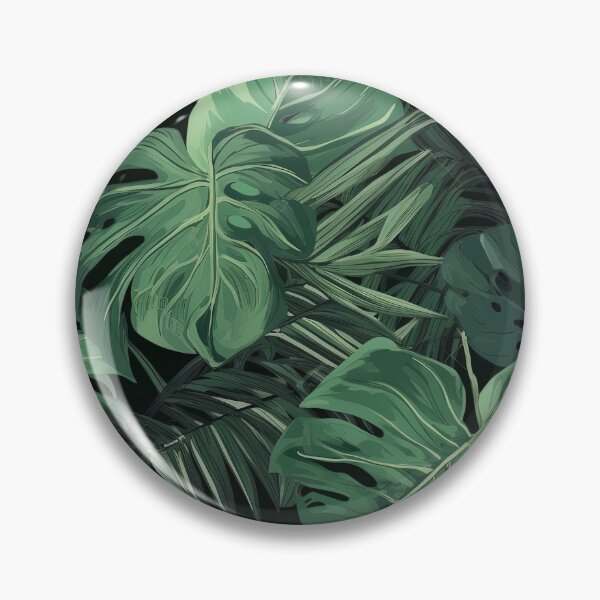 Artikelvorschau, Contemporary Tropical Foliage Repeating Pattern - Chic & Nature-Inspired Design entworfen und verkauft von arbaxas.
