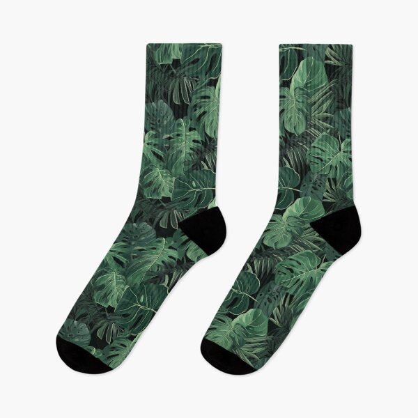 Artikelvorschau, Contemporary Tropical Foliage Repeating Pattern - Chic & Nature-Inspired Design entworfen und verkauft von arbaxas.