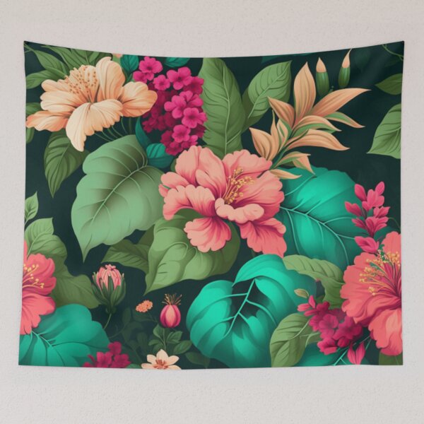 Item preview, Unique Floral Pattern designed and sold by Burnout (⌣_⌣).