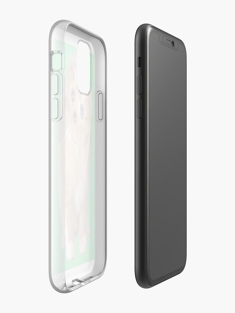 Coque iPhone « Minou », par mattyboyfresh