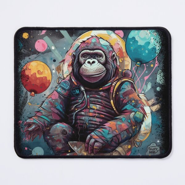 Item preview, Chimpanzee in a Spacesuit: Journey to Dreamy Skies designed and sold by Dontobiasshop.