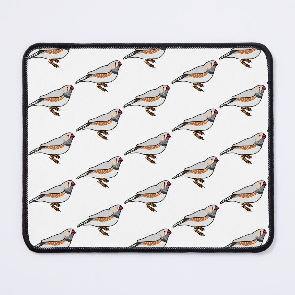 Item preview, male chestnut flanked zebra finch designed and sold by Kelsea Taylor.