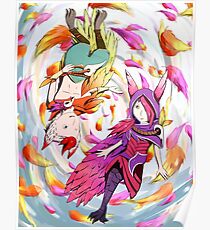 Xayah and Rakan Poster