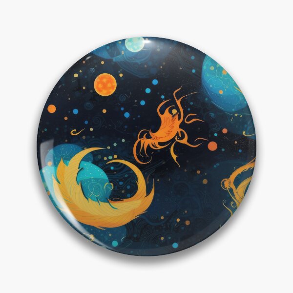 Item preview, Cosmic Elemental Dragons Repeating Pattern - Magical Creatures and Swirling Galaxies designed and sold by arbaxas.