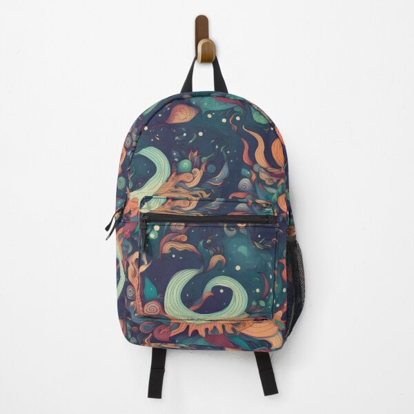 Item preview, Elemental Dragons in Cosmic Harmony Repeating Pattern - Swirling Galaxies and Mythical Guardians designed and sold by arbaxas.