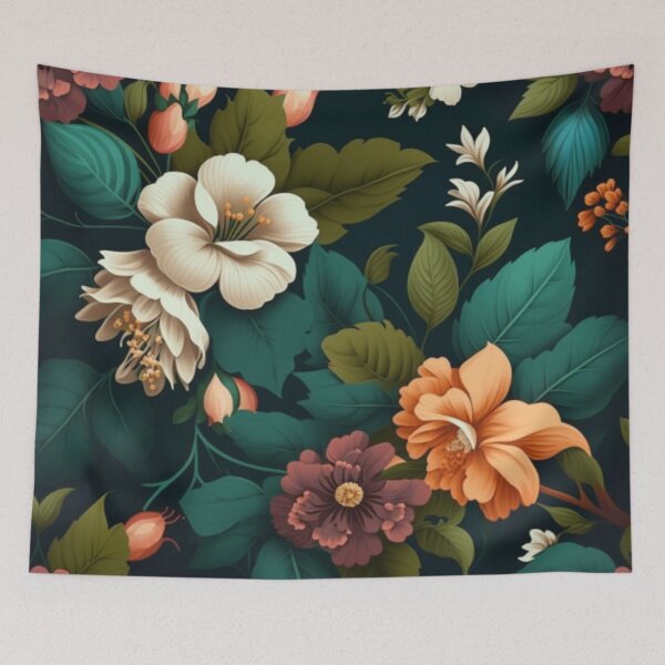 Item preview, Unique Floral Pattern designed and sold by Burnout (⌣_⌣).