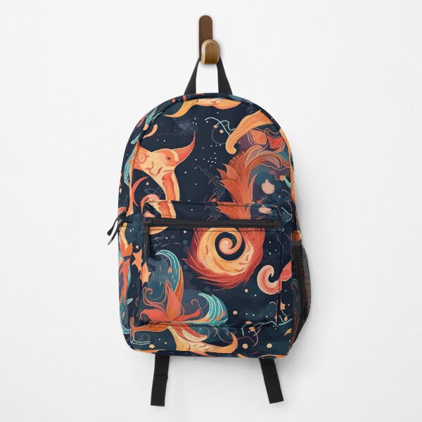 Item preview, Celestial Elemental Dragons Repeating Pattern - Balance and Harmony in the Cosmos designed and sold by arbaxas.