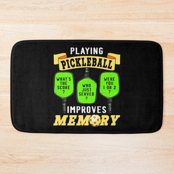 Item preview, playing pickleball improves memory designed and sold by Ric Gilar.