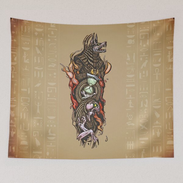 Item preview, Anubis The Ancient Egyptian God of the Dead designed and sold by nicky2342.