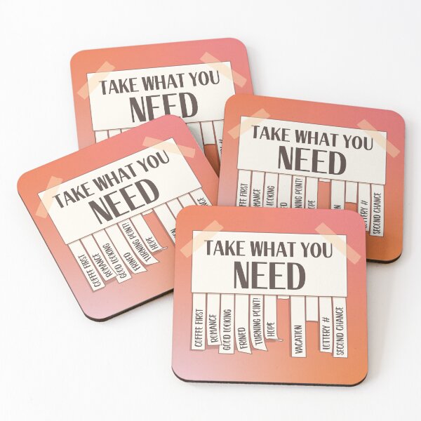 Item preview, Take what you need ORANGE designed and sold by SeptemberMarket.