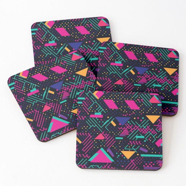 Item preview, 80s geometric pattern designed and sold by neuraldaydreams.
