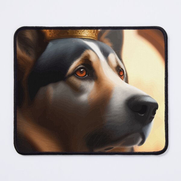 Item preview, Portrait Of A Dog King designed and sold by ArtisticAllure1.