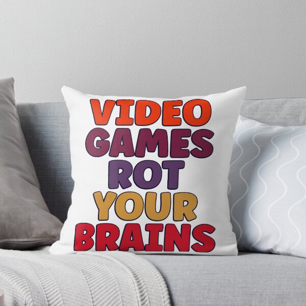 Aperçu de l'œuvre Jeux vidéo Rot Your Brains Sticker créée et vendue par KGN CREATIVITY.