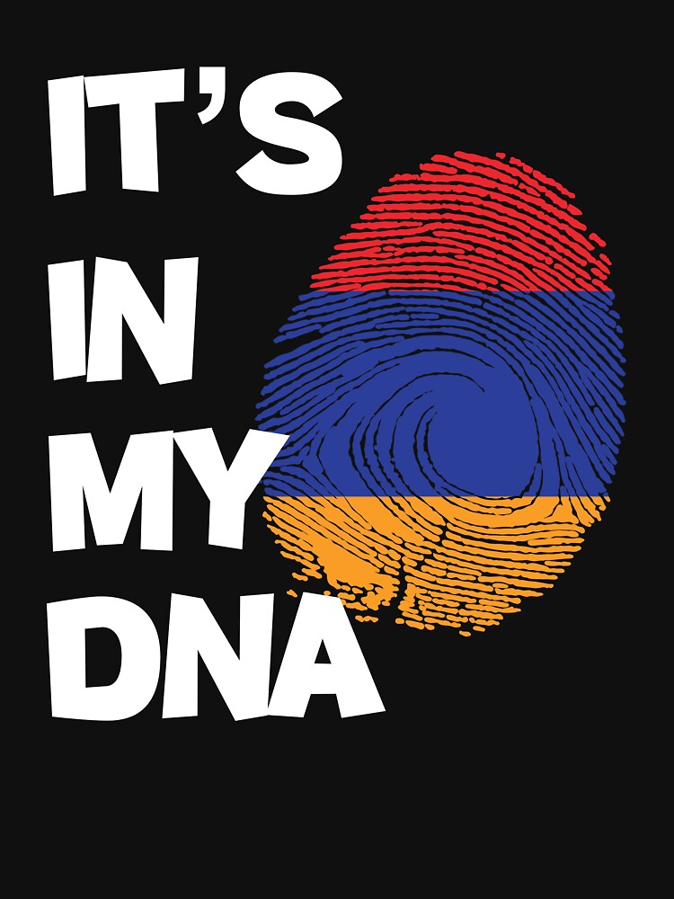 Disover Flag of Armenia in fingerprint | Essential T-Shirt 