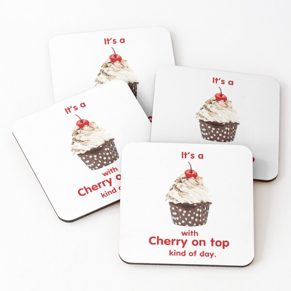 Item preview, It's a With Cherry on Top kind of Day - (+ View this design on 75+ products) designed and sold by Julien Hebbrecht.