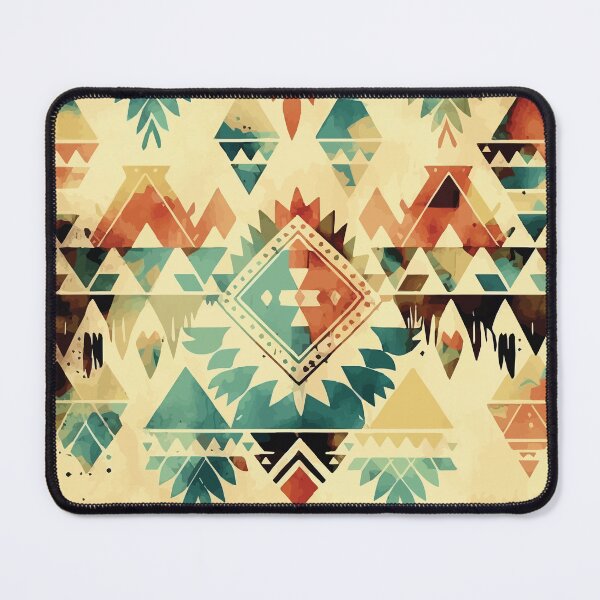 Item preview, A Delicate Aztec Geometric Southwestern Design - Boho Chic Patterns designed and sold by GVRDesign.