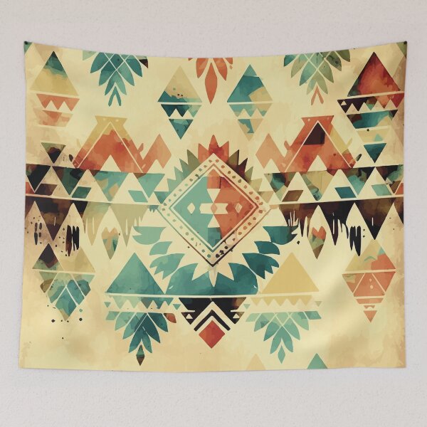 Item preview, A Delicate Aztec Geometric Southwestern Design - Boho Chic Patterns designed and sold by GVRDesign.
