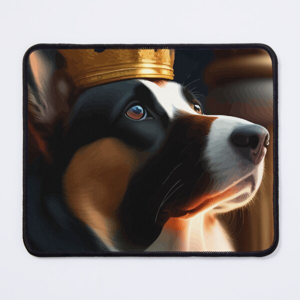 Item preview, Portrait Of A Dog King designed and sold by ArtisticAllure1.