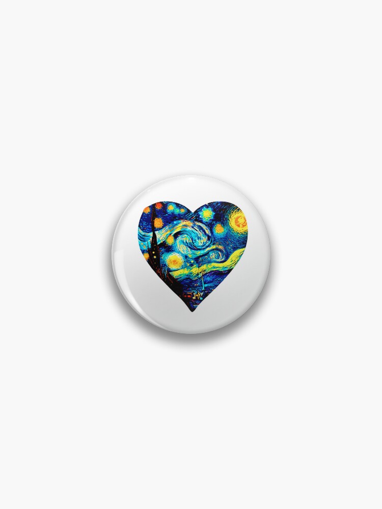 Kitűző - Heart Gogh Kitűző - Heart Gogh