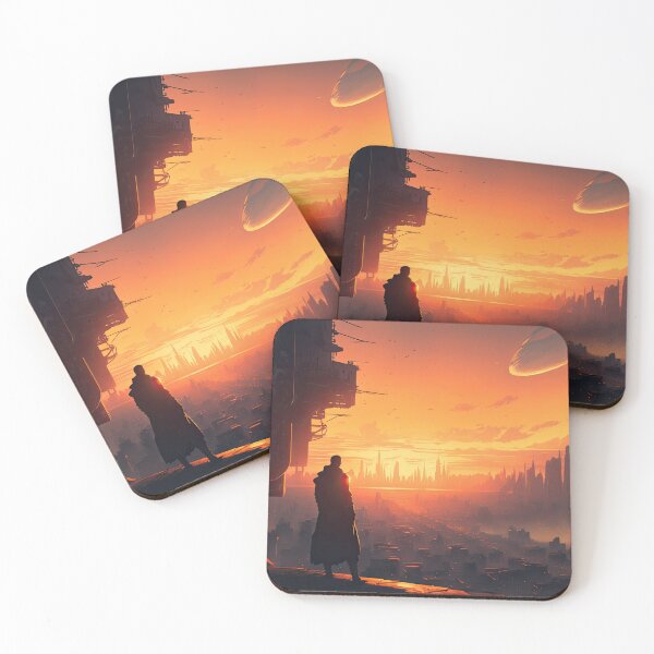 Item preview, Future City Sunset designed and sold by ultra-cool.