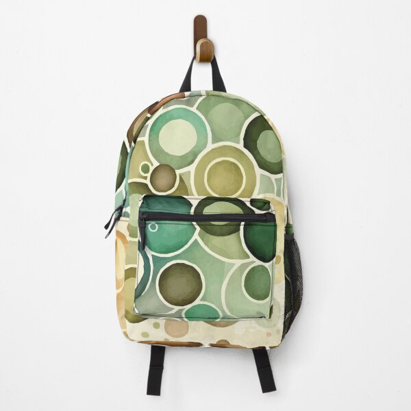 Item preview, An Earth Tone Circles Watercolor design- Boho Chic Patterns designed and sold by GVRDesign.