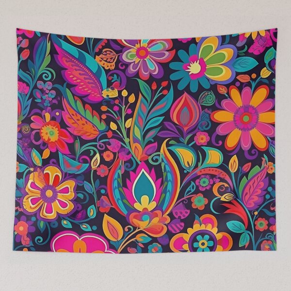 Item preview, Cheerful Blooms designed and sold by CustomHDPrints.