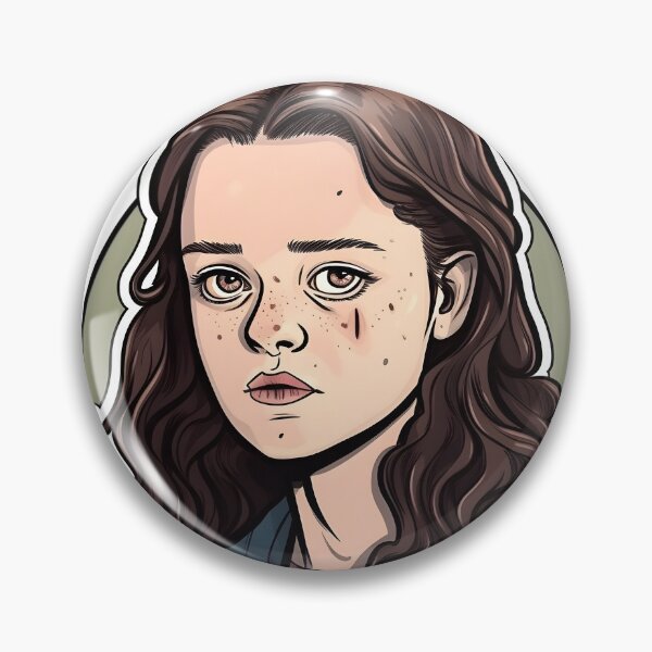 Item preview, Bella Ramsey Sticker designed and sold by KateKorsaro.