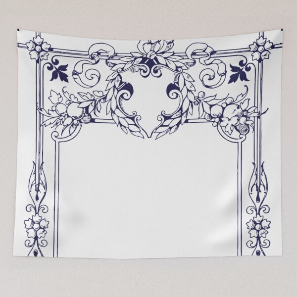Item preview, Blue scroll designed and sold by Austin Ventura.