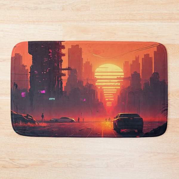 Item preview, Cyberpunk City Sunset Drive designed and sold by ultra-cool.