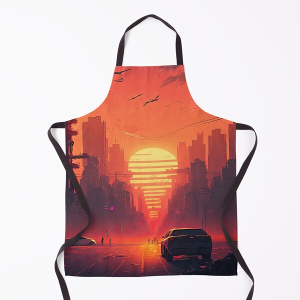 Item preview, Cyberpunk City Sunset Drive designed and sold by ultra-cool.