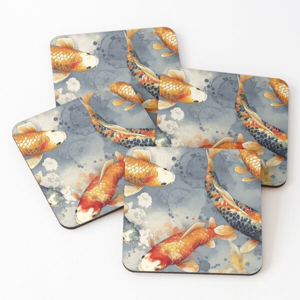 Item preview, Beautiful Japanese Koi Pattern designed and sold by NianderQuinn.