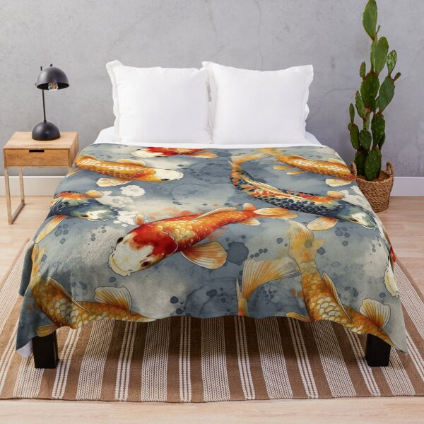 Item preview, Beautiful Japanese Koi Pattern designed and sold by NianderQuinn.