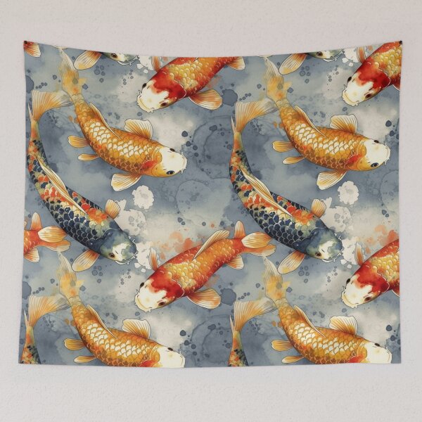 Item preview, Beautiful Japanese Koi Pattern designed and sold by NianderQuinn.