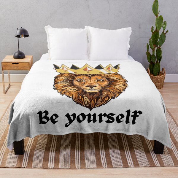 Item preview, Be Yourself Lion King designed and sold by rafiaarts.