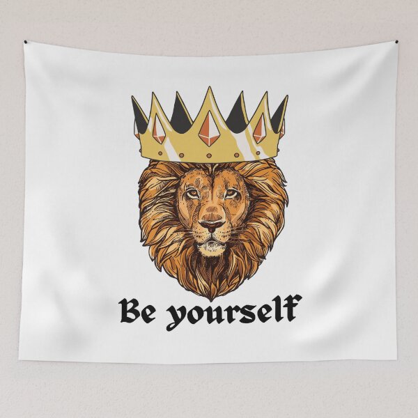 Item preview, Be Yourself Lion King  designed and sold by rafiaarts.