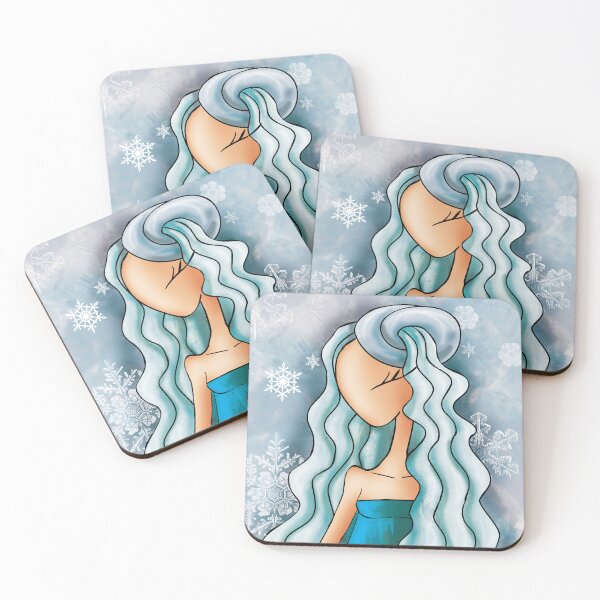 Item preview, Aquarius Maiden Zodiac designed and sold by pegwat.