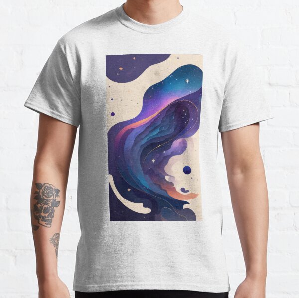 Galaxy Cluster - Bold Abstract Art Inspired by the Universe Classic T-Shirt