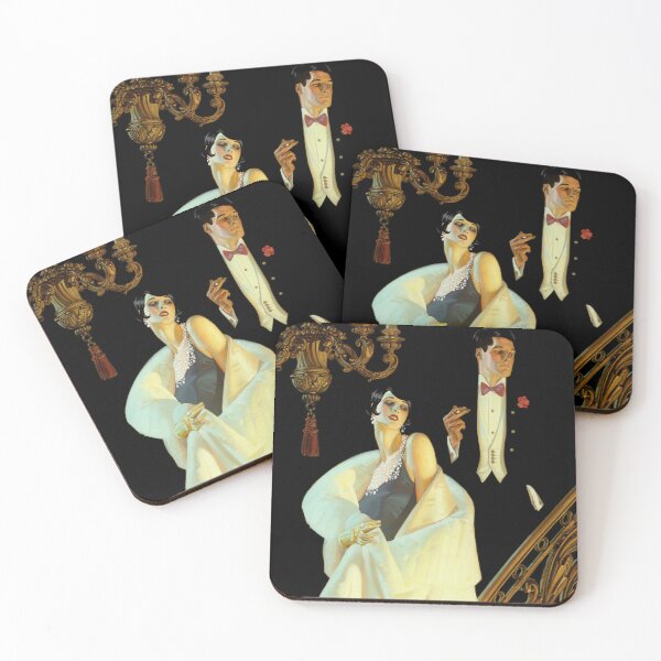 Item preview, The Great Gatsby Jordan Baker & Nick Carraway designed and sold by HoneyLemonSun.