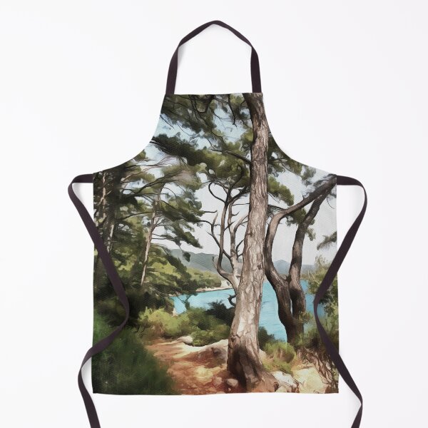 Item preview, Pinus pinea Pine Tree Forest Painting designed and sold by taiche.