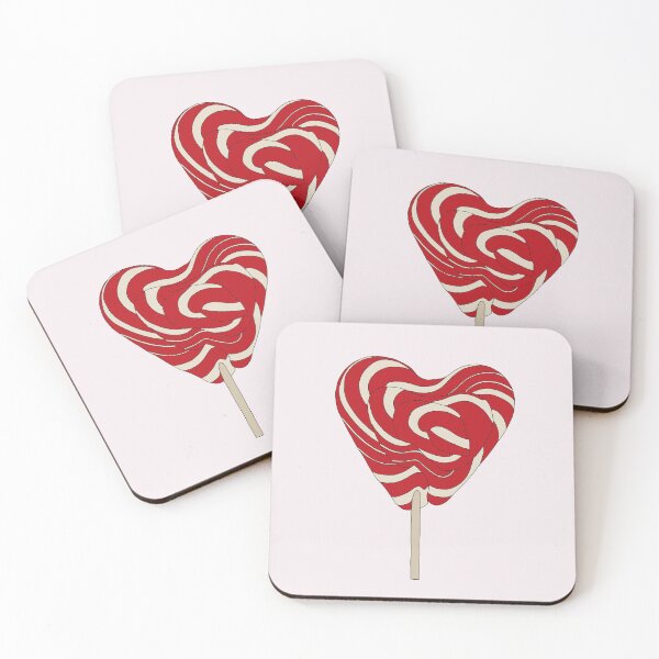 Item preview, Red Love Lolipop Candy designed and sold by Eathusiast.