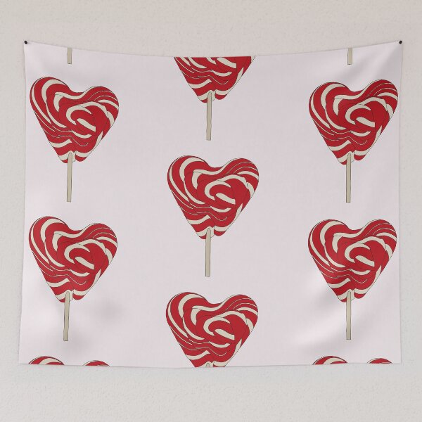 Item preview, Red Love Lolipop Candy designed and sold by Eathusiast.