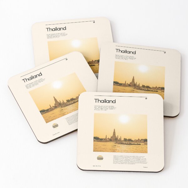 Item preview, Thailand (Travel poster) designed and sold by RabbitK.
