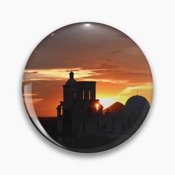 Item preview, Sunset over San Xavier Mission designed and sold by Hyrose.