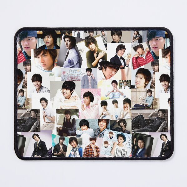 Item preview, Lee Min Ho South Korean Actor Super Collage designed and sold by CollageHeaven.