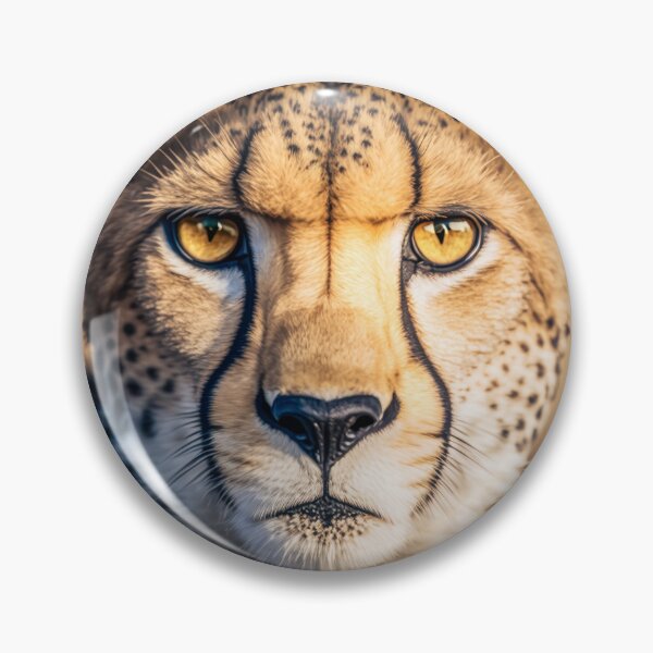 Item preview, Fierce and Majestic: Close-up Portrait of African Cheetah designed and sold by francodelgrando.
