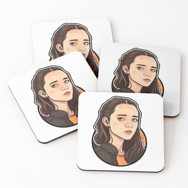 Item preview, Bella Ramsey Sticker designed and sold by KateKorsaro.