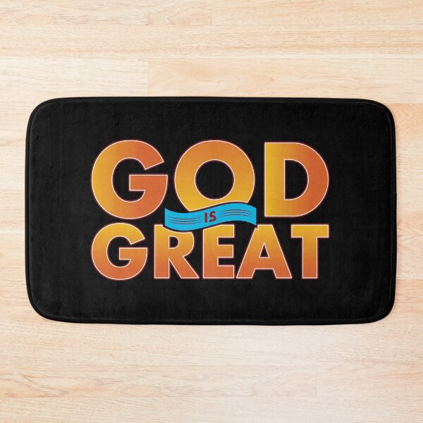Item preview, God is Great T-shirt, Sticker, logo designed and sold by Billium Halder.