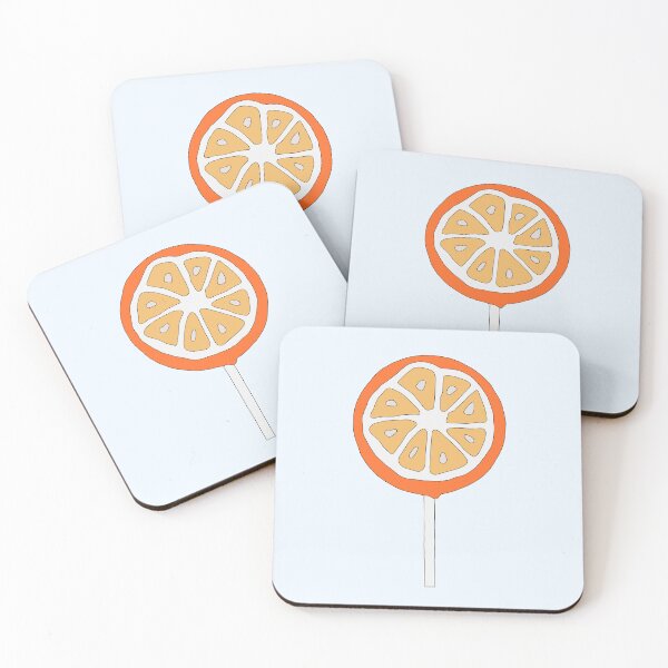 Item preview, Orange Lolipop Candy designed and sold by Eathusiast.